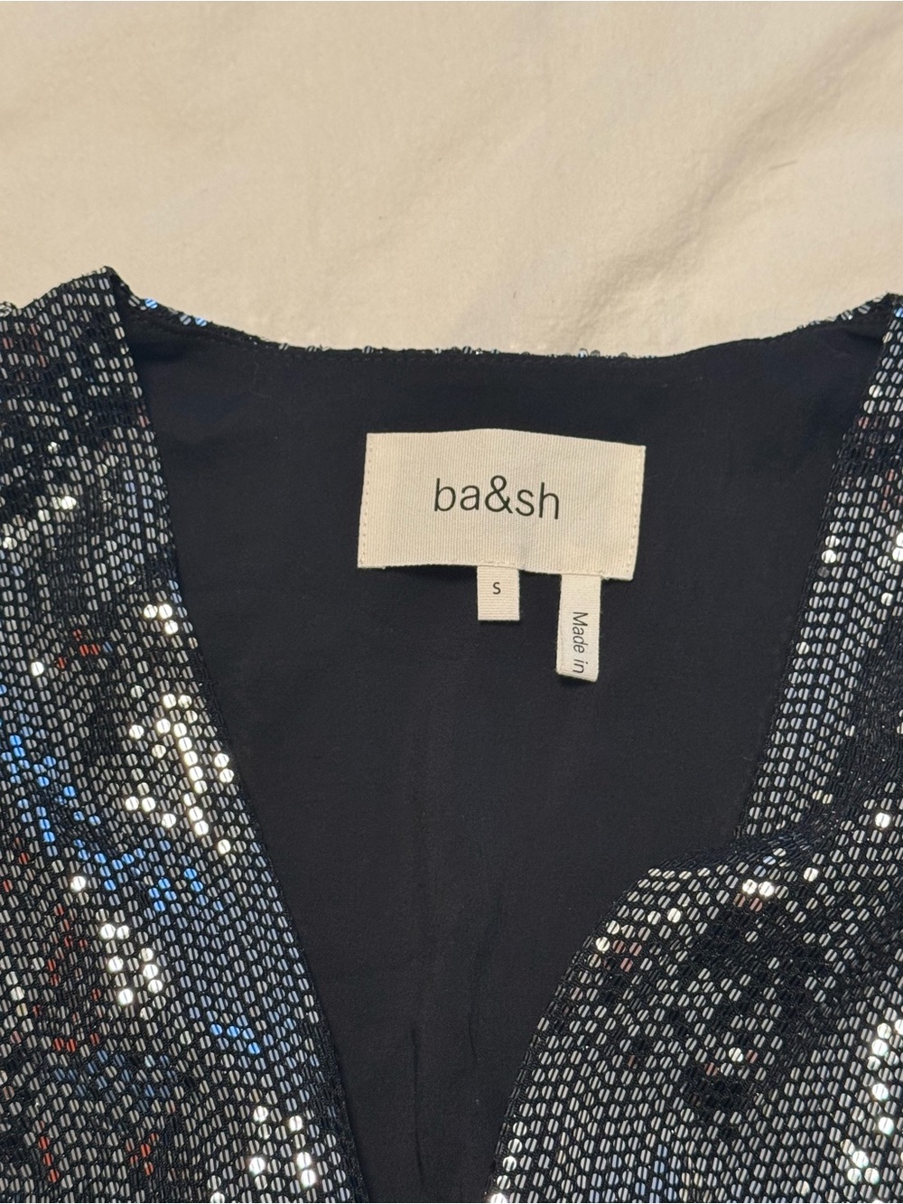 Mae Embellished Ruffle Top Ba&sh - Picture 3 of 4